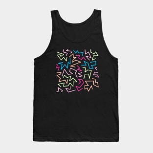 Geometric doodle Tank Top